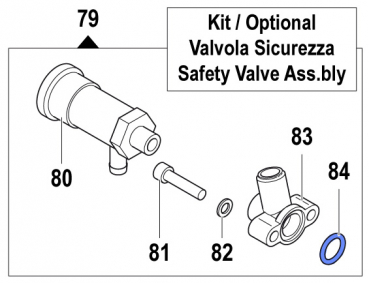 O-Ring 1210044700 for Comet Pumps APS 31-41