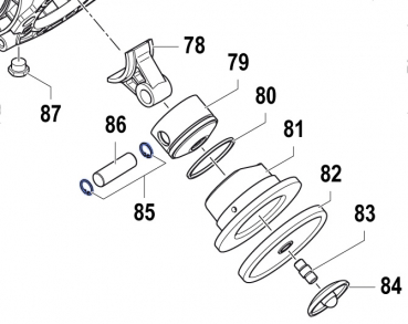 Inner Seeger 3020000600 for Comet Pumps APS 101-121