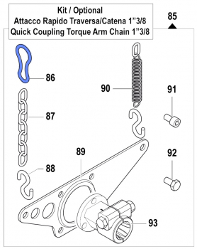 Hook 1202000900 for Comet Pumps APS 31-41
