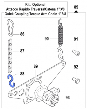 Hook 1202000600 for Comet Pumps APS 31-41