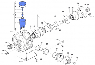 Volumetric Compensator 1208001400 for Comet BP 241-281 K
