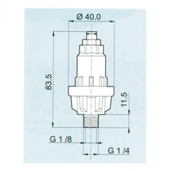 Preview: ARAG pressure gauge installation kit detail