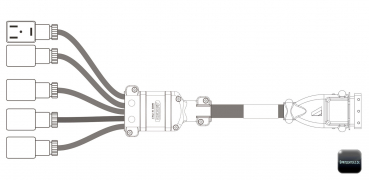 ARAG Connection cable electrical control unit series 4668