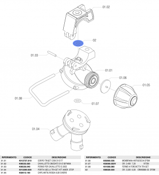Arag O-ring 400020.030 for nozzle holder