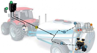 Preview: Arag Control box for orchard sprayers – solenoid-valves
