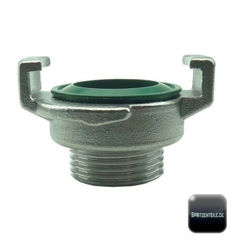 Krause K+K External Thread Coupling in stainless steel