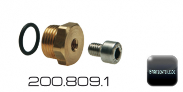 Braglia Valve fixing plug kit