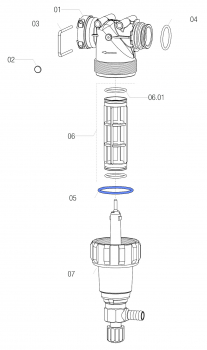 Arag O-Ring G11017 for Filter Series 322