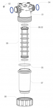 Arag O-Ring G11063 for Filter with T5 connection