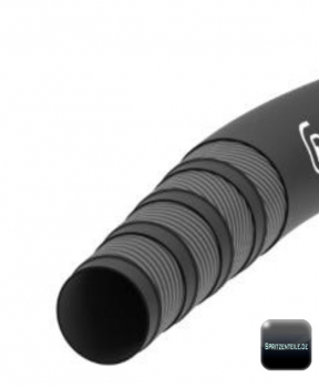 Rubber pressure hose 25 mm internal, 25 bar