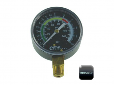Manometer 140 psi ø 63 mm G ¼