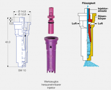Lechler Edge nozzle IS 80°