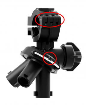 Preview: TeeJet Triple Nozzle Body Typ QJ24216B