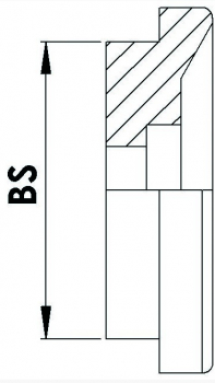 Preview: RAU End Cap 24 for control units - made of POM