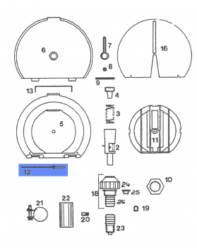 Rau pointer black Quantometer RG00016422