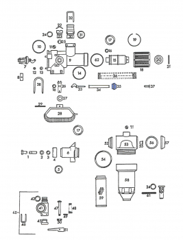 Rau Valve disc RG00032723 for KV pressure regulator