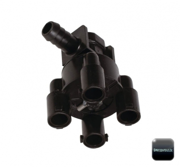 RAU nozzle holder 4-fold end piece right complete