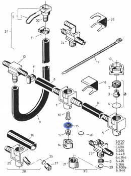 Preview: Rau Gasket RG00080142 spare part list