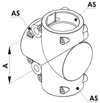 Preview: Rau T-piece AS40
