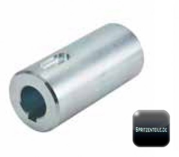 RAU Coupling for hydraulic motors