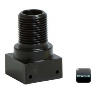 Rau pull over spout AS24 with male thread