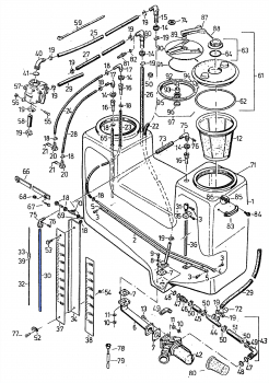 Rau Indicator tube 40617 for basic unit Spridomat D2