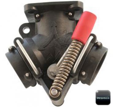 RAU three-way valve completely 1½