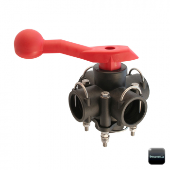 RAU five-way valve completely 1¼