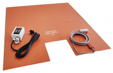 Kuhlmann IBC silicone drum floor heater (230V / 2700W)