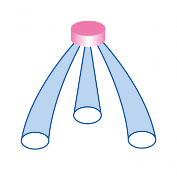 Preview: Agrotop three-hole nozzle EXA for liquid fertilizing