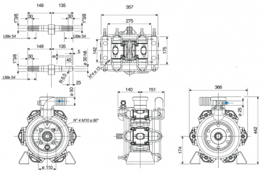 Preview: Comet Diaphragm Pump BP 241 details