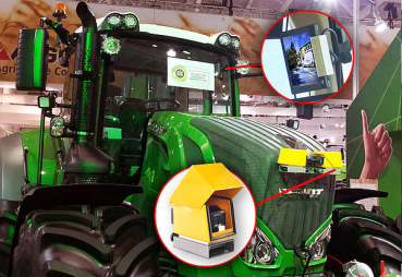 Preview: Installation example Satcon cross camera monitor complete system