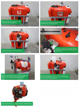 Attachment of EasyFlowM to Wanner system