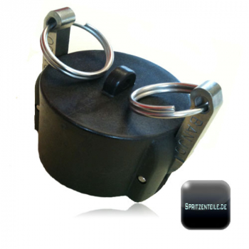 Kamlok mother part as a blind cap