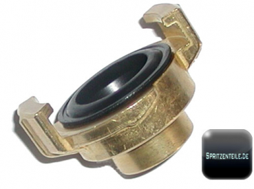 Geka fast coupling brass with female thread