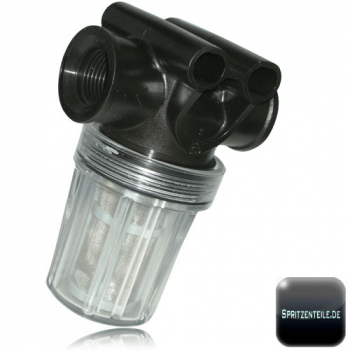 Line filter with transparent bowl 3/4