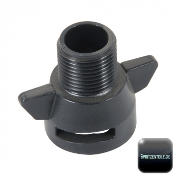 Hardi Adapter Snap-Fit with 3/8 inch