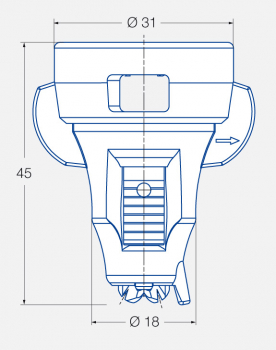 Preview: Lechler IDTA Air-Injector double flat fan nozzle