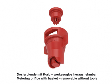 Preview: Lechler Twin flat spray nozzle XDT