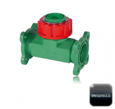 Polmac Flowmeter Rapid Check flange connection