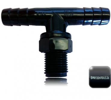 TeeJet Double Hose Connection with 11/16"-16