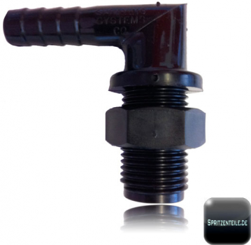 TeeJet Hose Connection 90°, with 11/16"-16