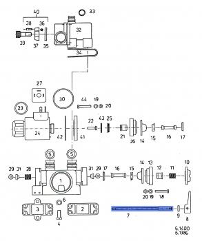 Preview: RAU piston rod RG00032870