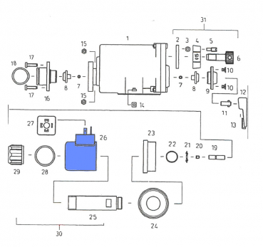 Preview: Rau solenoid block RG00047540