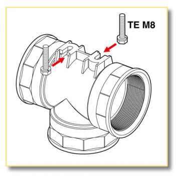 Preview: Arag T-piece with internal/external thread