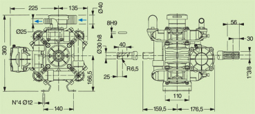 Preview: Scheme diaphragm pump
