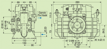 Preview: Comet high pressure pump MP 20 with electric engine