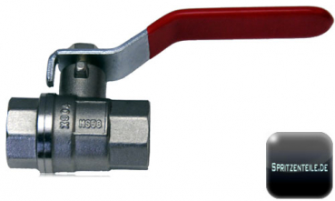 Ball valve in brass with thread