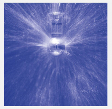 Preview: Lechler Rotary Cleaner MiniSpinner 2 5M3 Spray pattern