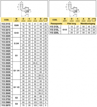 Preview: Arag Hose fitting 90° with 1 1/2" external thread